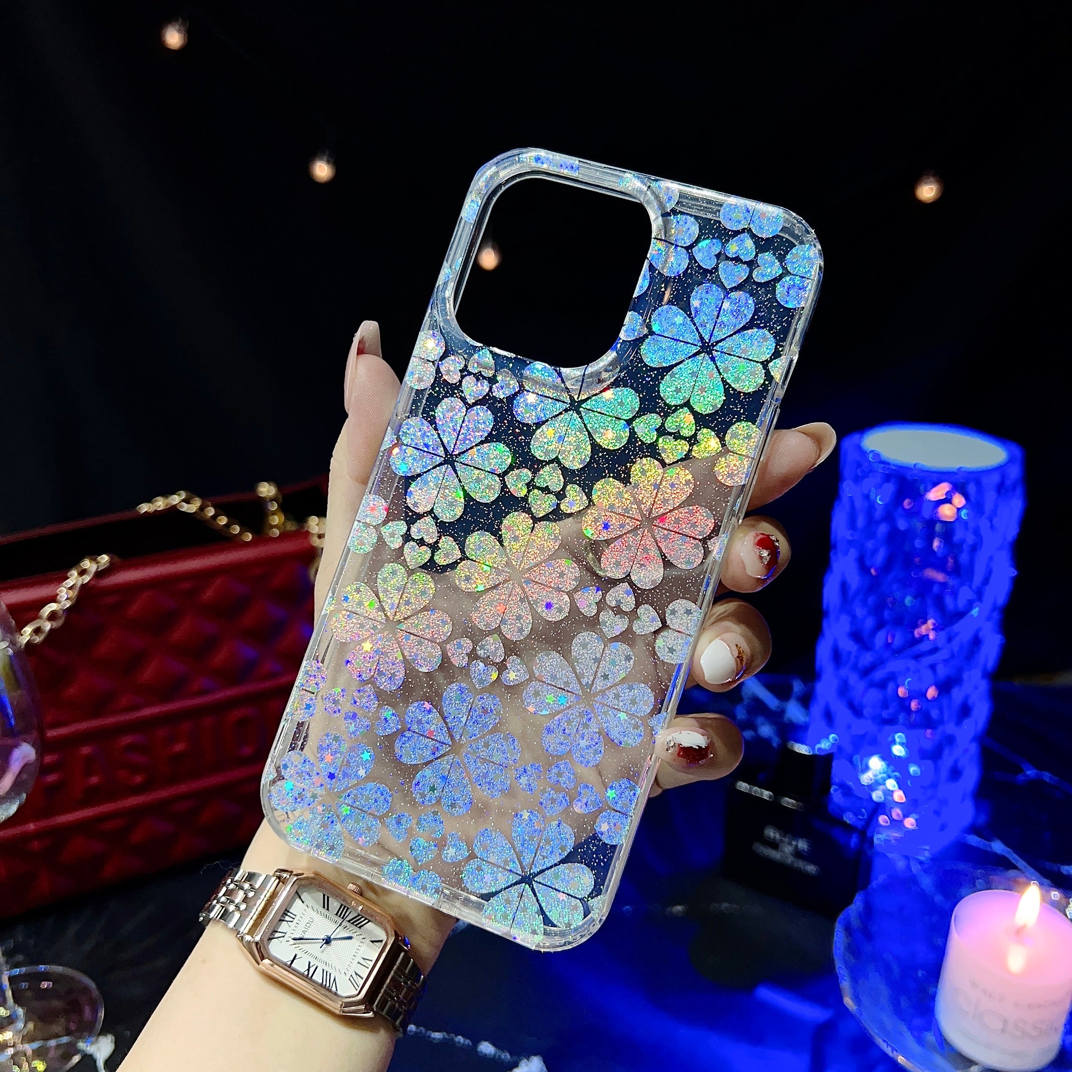 Pouzdro na mobilní telefon iPhone 14 Pro Max Glitter Powder IMD Phone Cover Pouzdro na mobilní telefon iPhone 14 Pro Max Glitter Powder IMD Phone Cover